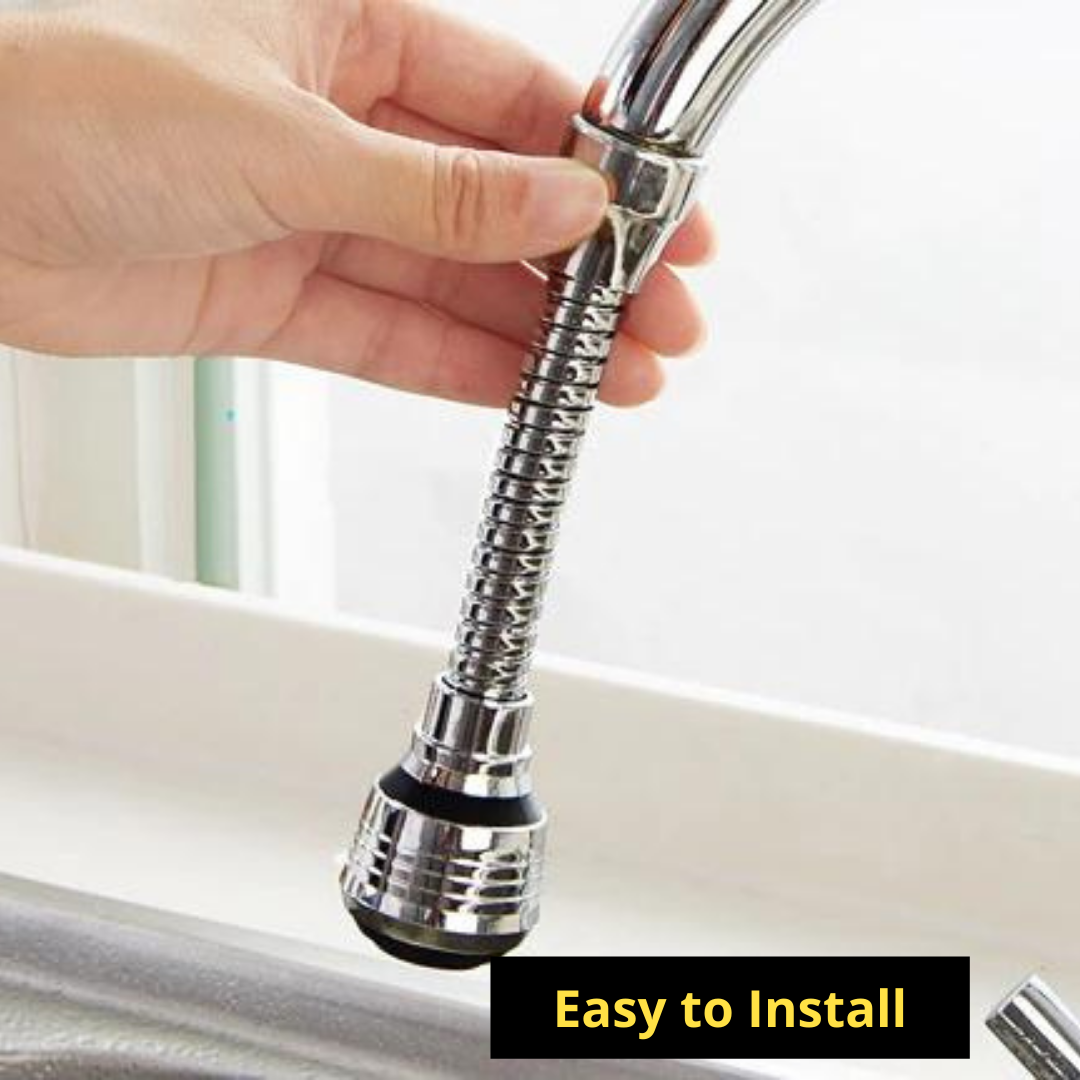 360° - FLEXIBLE FAUCET EXTENDER