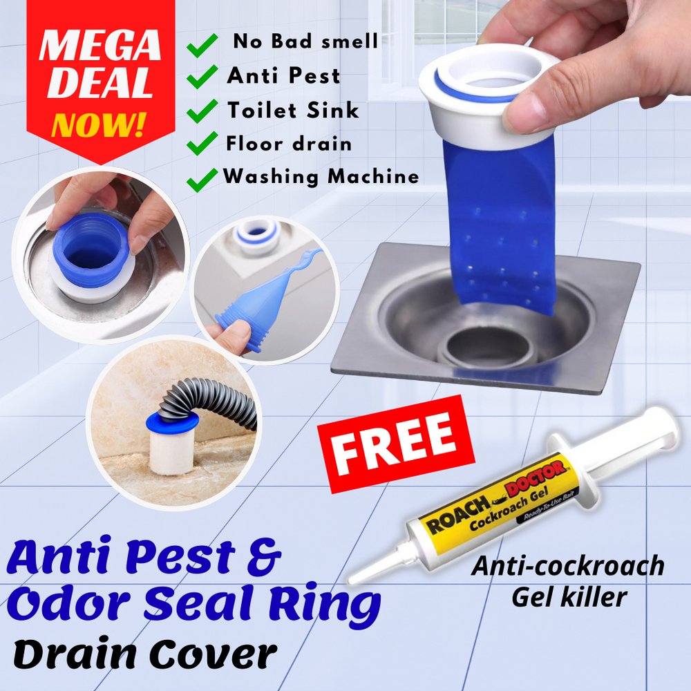 Anti Odor and Pest Control Drain Seal Cover